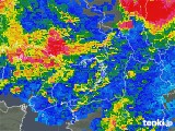 2018年09月04日の大阪府の雨雲レーダー