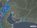 2018年09月09日の愛知県の雨雲レーダー