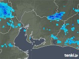 2018年09月14日の愛知県の雨雲レーダー