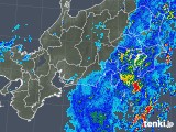 2018年09月25日の東海地方の雨雲レーダー