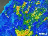 2018年09月25日の神奈川県の雨雲レーダー