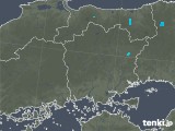 2018年10月02日の岡山県の雨雲レーダー