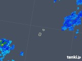 2018年10月02日の沖縄県(南大東島)の雨雲レーダー