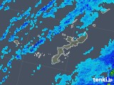2018年10月03日の沖縄県の雨雲レーダー