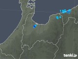 2018年10月07日の富山県の雨雲レーダー