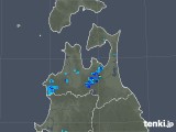 2018年10月07日の青森県の雨雲レーダー