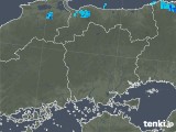 2018年10月13日の岡山県の雨雲レーダー