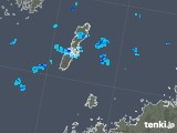 2018年10月13日の長崎県(壱岐・対馬)の雨雲レーダー