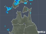 2018年10月14日の青森県の雨雲レーダー