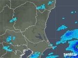 2018年10月15日の茨城県の雨雲レーダー