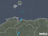 2018年10月16日の鳥取県の雨雲レーダー