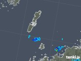 2018年10月18日の長崎県(壱岐・対馬)の雨雲レーダー