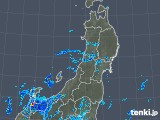 2018年10月19日の東北地方の雨雲レーダー