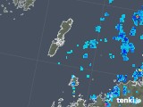2018年10月19日の長崎県(壱岐・対馬)の雨雲レーダー
