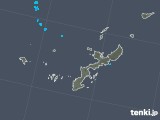 2018年10月20日の沖縄県の雨雲レーダー