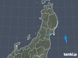 2018年10月22日の東北地方の雨雲レーダー