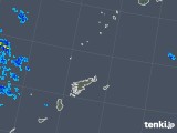 2018年10月22日の鹿児島県(奄美諸島)の雨雲レーダー