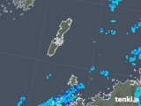 2018年10月23日の長崎県(壱岐・対馬)の雨雲レーダー