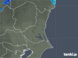 2018年10月24日の茨城県の雨雲レーダー