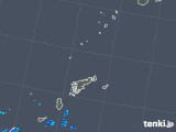 2018年10月24日の鹿児島県(奄美諸島)の雨雲レーダー