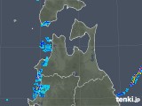 2018年10月24日の青森県の雨雲レーダー