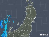 2018年10月26日の東北地方の雨雲レーダー