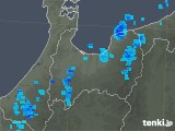 2018年10月27日の富山県の雨雲レーダー