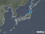2018年10月28日の雨雲レーダー
