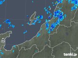 2018年10月28日の新潟県の雨雲レーダー