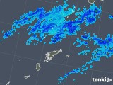 2018年10月31日の鹿児島県(奄美諸島)の雨雲レーダー