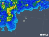 2018年11月04日の沖縄県(南大東島)の雨雲レーダー