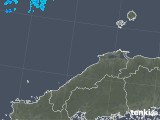 2018年11月07日の島根県の雨雲レーダー