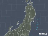 2018年11月08日の東北地方の雨雲レーダー