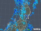 2018年11月09日の東北地方の雨雲レーダー