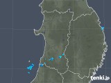 2018年11月10日の秋田県の雨雲レーダー