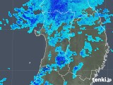 2018年11月12日の秋田県の雨雲レーダー