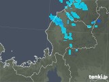 2018年11月18日の福井県の雨雲レーダー