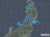 2018年11月21日の東北地方の雨雲レーダー