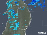 2018年12月01日の岩手県の雨雲レーダー