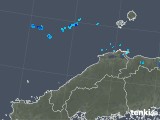 2018年12月05日の島根県の雨雲レーダー