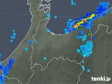 2018年12月07日の富山県の雨雲レーダー