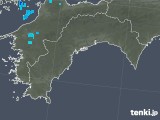 2018年12月12日の高知県の雨雲レーダー
