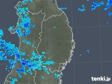 2018年12月13日の岩手県の雨雲レーダー