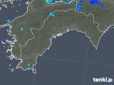 2018年12月17日の高知県の雨雲レーダー