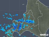 2018年12月18日の道央の雨雲レーダー