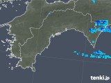 2018年12月22日の高知県の雨雲レーダー