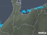 2018年12月24日の富山県の雨雲レーダー