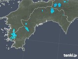 2018年12月28日の高知県の雨雲レーダー