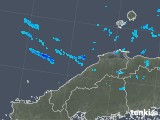 2019年01月03日の島根県の雨雲レーダー