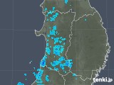 2019年01月09日の秋田県の雨雲レーダー